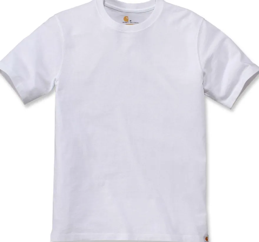 Carhartt Herren T-Shirt Non-Pocket Short Sleeve T-Shirt White
