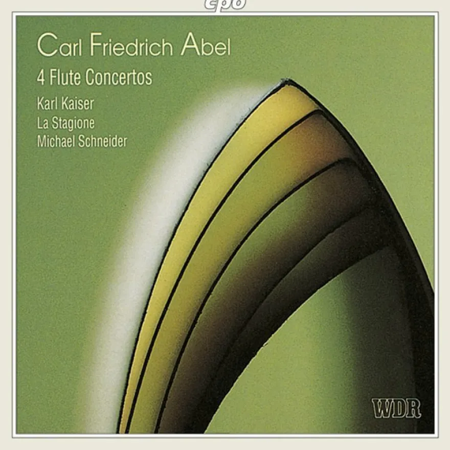 Carl Friedrich Abel (1723-1787): 4 Flötenkonzerte - CPO 076120