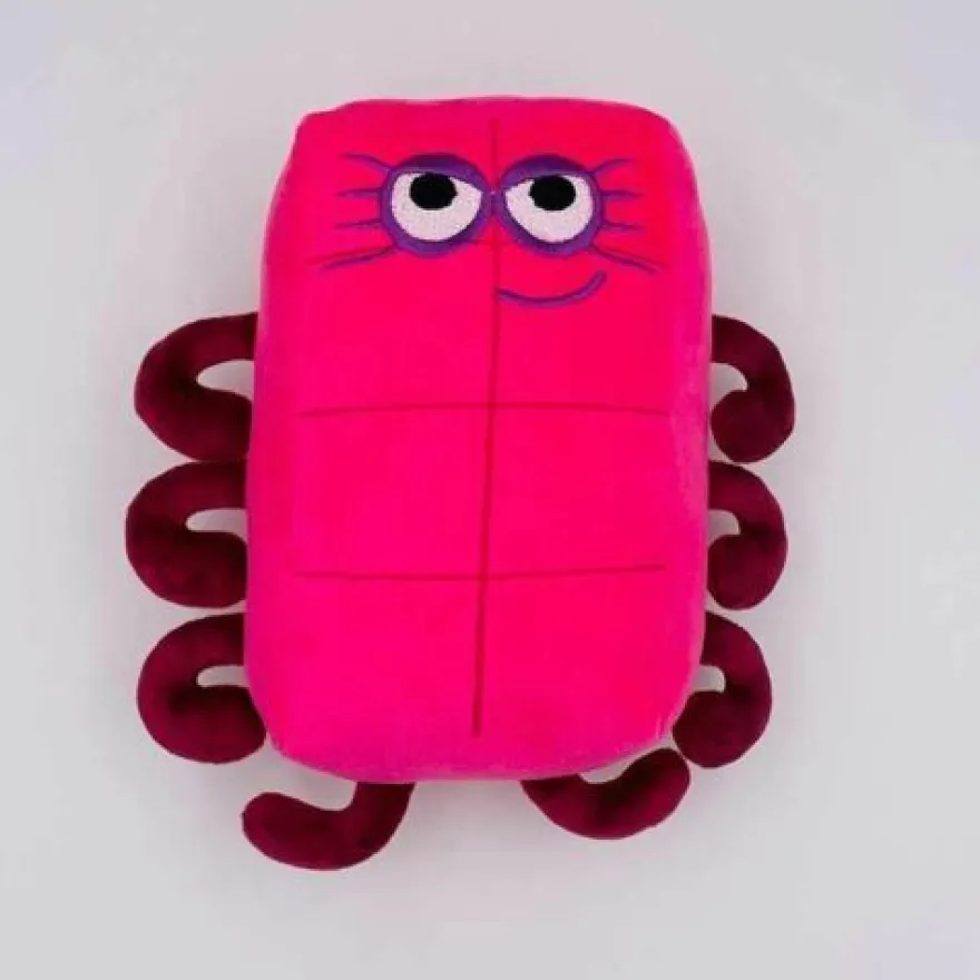 Cartoon Numberblocks Plüschtiere weiches gefülltes Teedy Spielzeug für Kinder