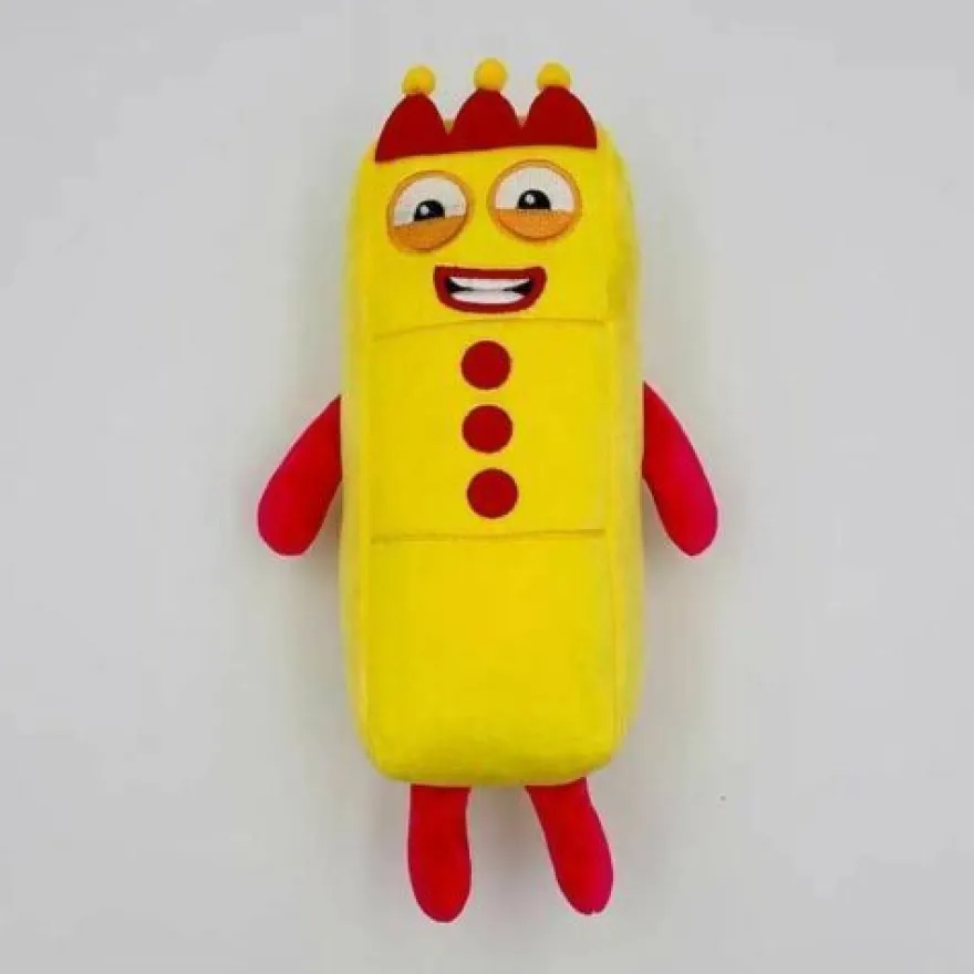 Cartoon Numberblocks Plüschtiere weiches gefülltes Teedy Spielzeug für Kinder