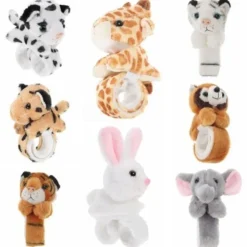 Cartoon Schlagarmband Gefülltes Tierarmband Plüsch Spielzeug Plüschtiere