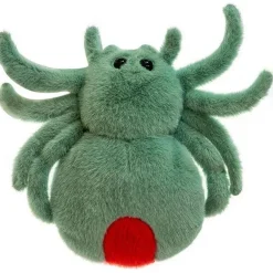 Cartoon Spinne 25cm Plüschtier mit rotem Schwanz - Kuscheltier Vogelspinne