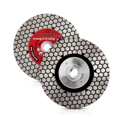 casaverde Diamant-Trennscheibe 115mm M14 - Doppelseitig für Granit, Marmor