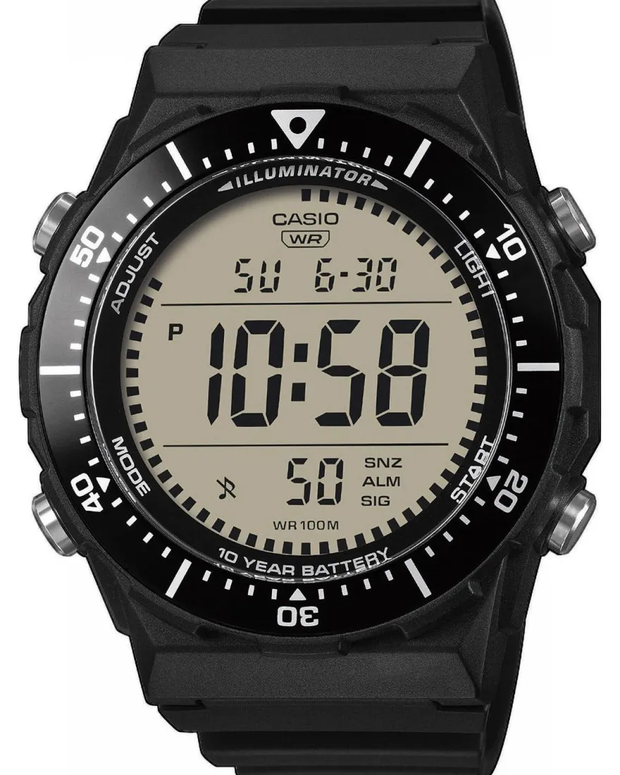 Casio Casio Timeless Herrenuhr Digital Schwarz AE-1700H-1AVEF