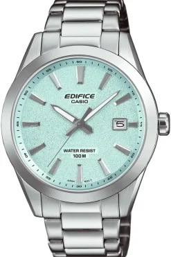 Casio Edifice Herren-Armbanduhr Quarz Edelstahl Hellblau EFV-160D-2BVEF