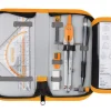 Casio FX-87 DE CW m. CalcCase-Schutztasche, irkelset orange, olie, uch, arantie