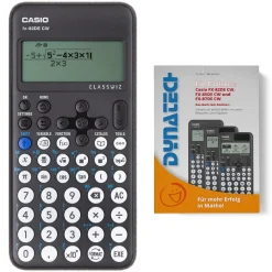 Casio FX-82 DE CW mit Arbeitsbuch