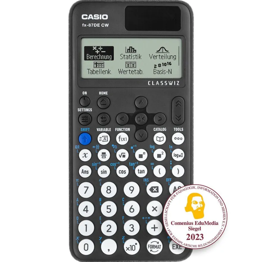 Casio FX-87 DE CW mit Garantieverlängerung