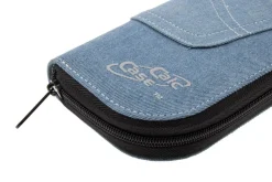 Casio FX-991 DE CW mit Jeans-Tasche hellblau, Arbeitsbuch und Garantie