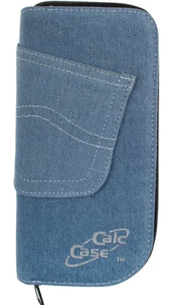 Casio FX-991 DE CW mit Jeans-Tasche hellblau, Arbeitsbuch und Garantie