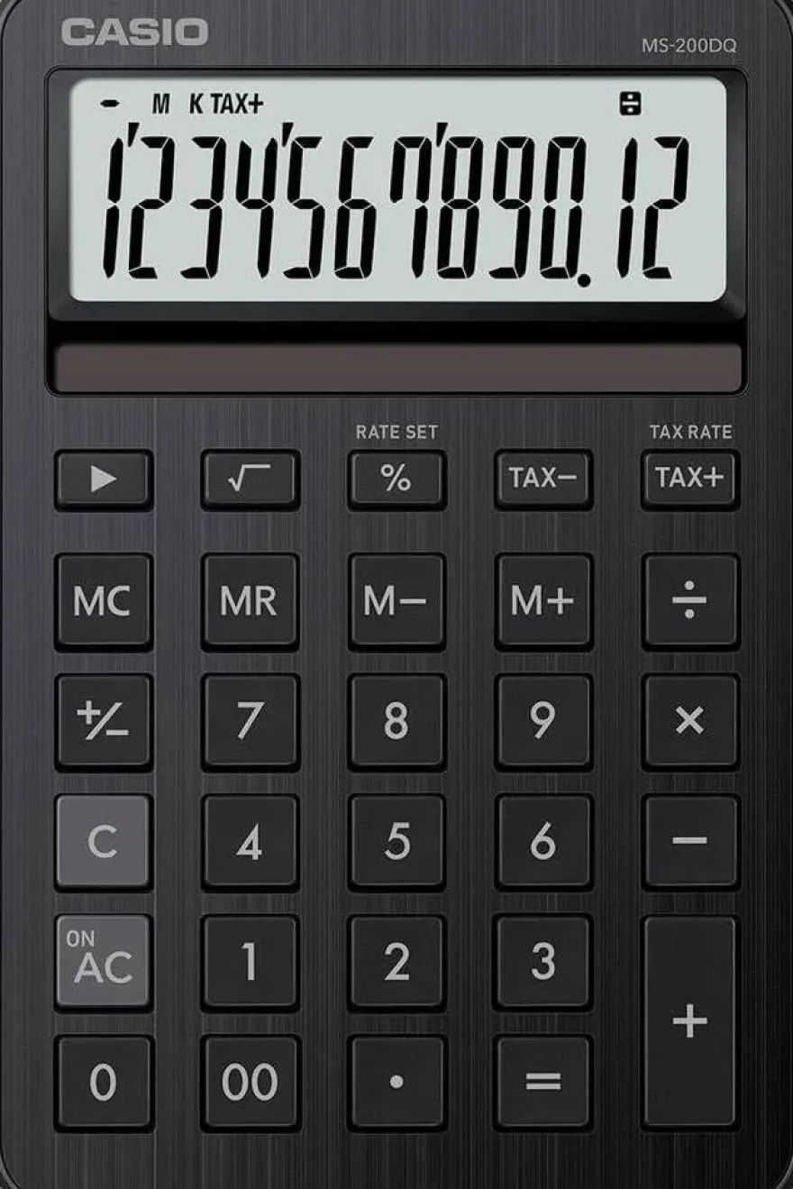 CASIO MS-200DQ-BK-W-EP
