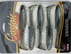 Castaic Jerky J Swim 5, Länge 12.5 cm, 5 Gummifische pro Pack, lieferbar in 5 Farben