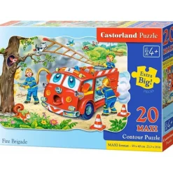 Castorland Puzzle Feuerwehrleute MAXI 20 Teile