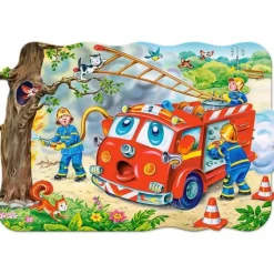 Castorland Puzzle Feuerwehrleute MAXI 20 Teile