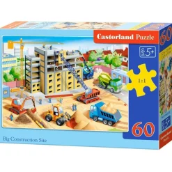 Castorland Puzzle Großbaustelle 60 Teile
