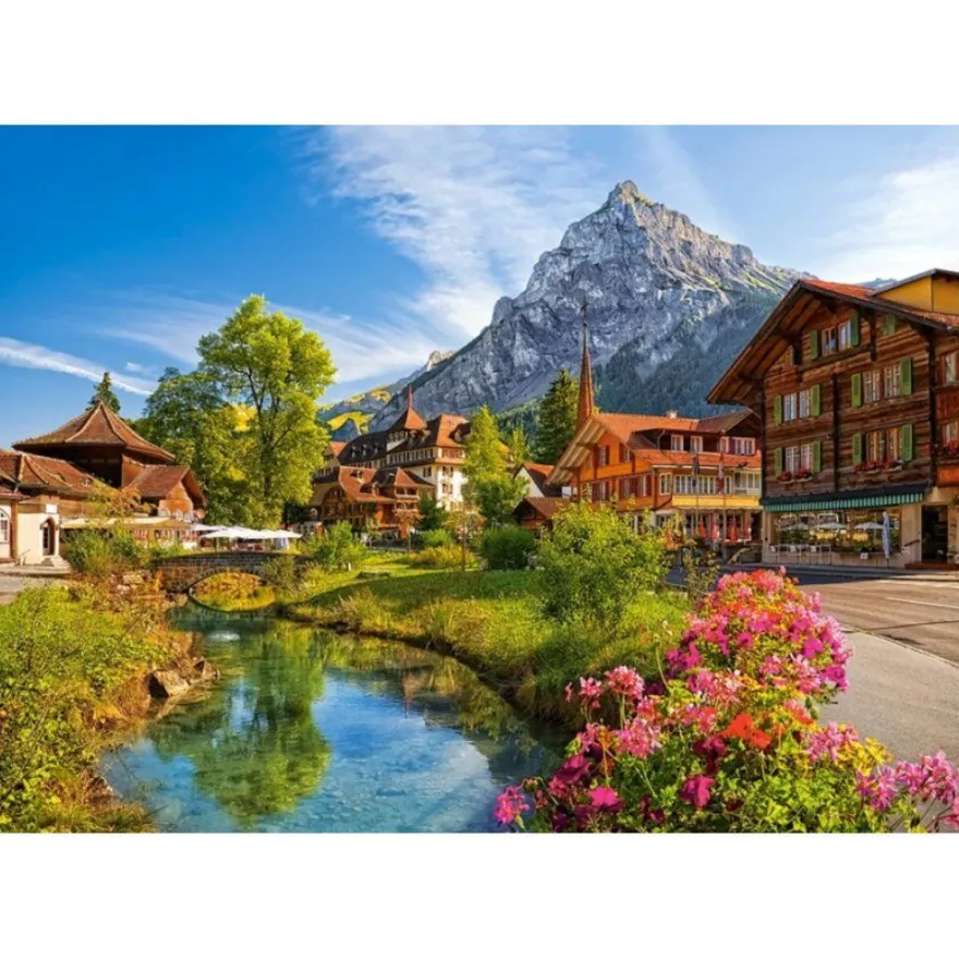 Castorland Puzzle Kandersteg, Schweiz 500 Teile