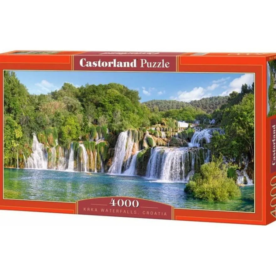 Castorland Puzzle Wasserfälle, Nationalpark Krka 4000 Teile