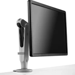 CBS Ollin Monitor Tischhalterung mit Tischklemme, silber