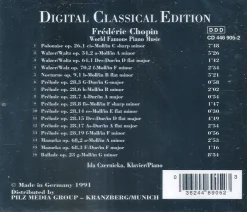 CD: Digital Classical Edition 5: Frédéric Chopin – World Famous Piano Music