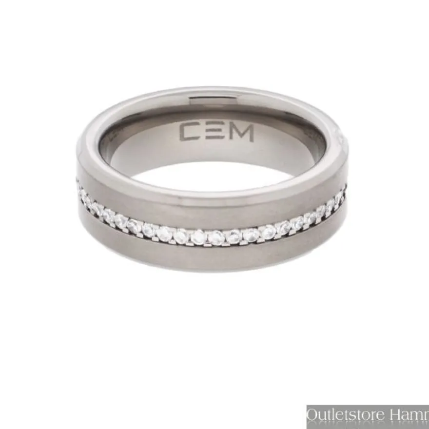 CEM Damenring 4-106683-001 Gr. 60