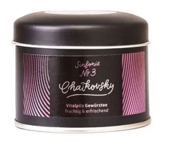 Chaikovsky Sinfonie Nr. 3 - Tee 120g Gewürz Chai mit Reishi Goji Kasimir + Lieselotte