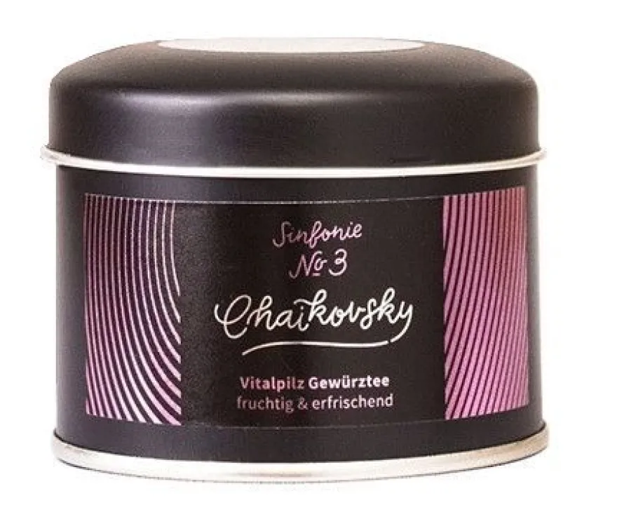 Chaikovsky Sinfonie Nr. 3 - Tee 120g Gewürz Chai mit Reishi Goji Kasimir + Lieselotte