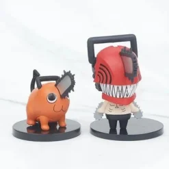 Chainsaw Man Figuren Set Denji Pochita Anime Modell 6 Stk PVC Sammlung
