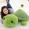 Champracer Lange Riesenschildkröte Stofftier Plüschtier 100 cm Grün