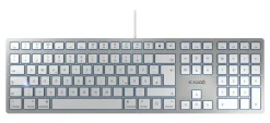 CHERRY KC 6000 SLIM, Mac, QWERTZ Tastatur, USB-A