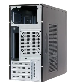 Chieftec HT-01B-OP Computer-Gehäuse Mini Tower Schwarz