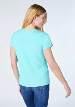Chiemsee Taormina T-Shirt Women Damen-T-Shirt Blue Radiance