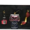 Christbaumschmuck Glas Beauty & Fashion 7cm 3er Set