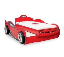Cilek Coupe Autobett + Gästebett ROT