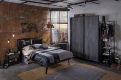 Cilek Dark Metal Jugendzimmer III, 5-tlg