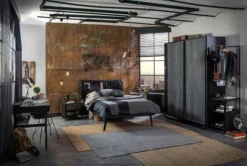 Cilek Dark Metal Jugendzimmer III, 5-tlg