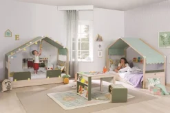 Cilek Kinderbett MONTE mit Markise, 80x180 cm