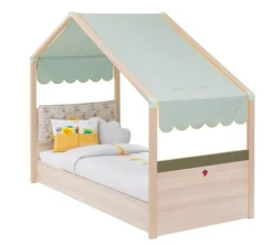 Cilek Kinderbett MONTE mit Markise, 80x180 cm