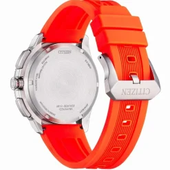 Citizen Promaster Eco-Drive Solar-Herrenuhr Wave Tracker Orange JV3000-13E