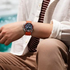 Citizen Promaster Eco-Drive Solar-Herrenuhr Wave Tracker Orange JV3000-13E