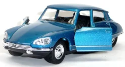 1973 Citroen DS 23 blau metallic Spritzguss Modellauto ca. 1:37 = 12cm