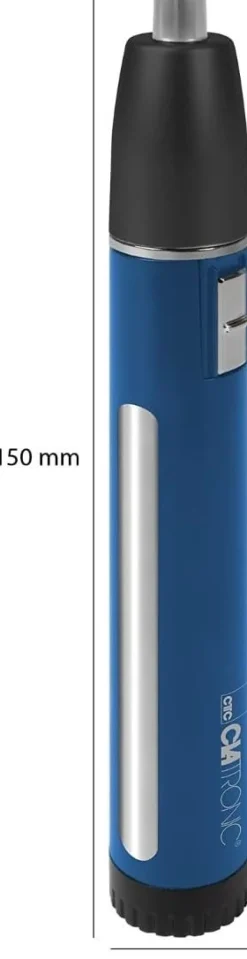 Clatronic Nasenhaare & Ohrhaare entferner | mit Konturenschneider | Vertikaler & 360°