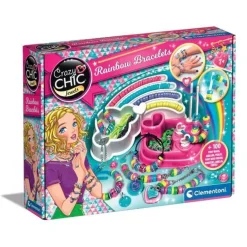 Clementoni 15180 - Crazy Chic - Trendige Perlenarmbänder