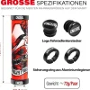 CNCLOL Fahrrad Lenkergriffe MTB 22mm Silikon Doppel Lock-On Design für