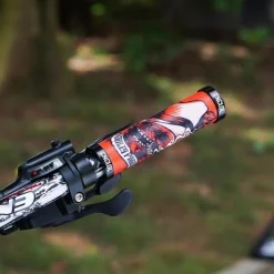 CNCLOL Fahrrad Lenkergriffe MTB 22mm Silikon Doppel Lock-On Design für