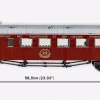 COBI 6291 Compiègne Wagon (11 November 1918) Eisenbahnwaggon (Maßstab 1:35)