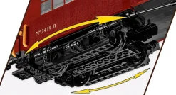 COBI 6291 Compiègne Wagon (11 November 1918) Eisenbahnwaggon (Maßstab 1:35)