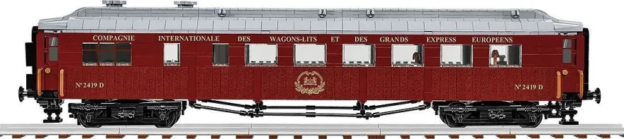 COBI 6291 Compiègne Wagon (11 November 1918) Eisenbahnwaggon (Maßstab 1:35)