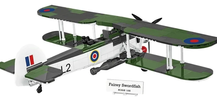 COBI 5770 Historical Collection WW2 Fairey Swordfish Royal Navy (1:32)