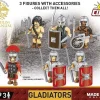 COBI 20066 Imperium Romanum Gladiatoren Klemmbaustein Figuren
