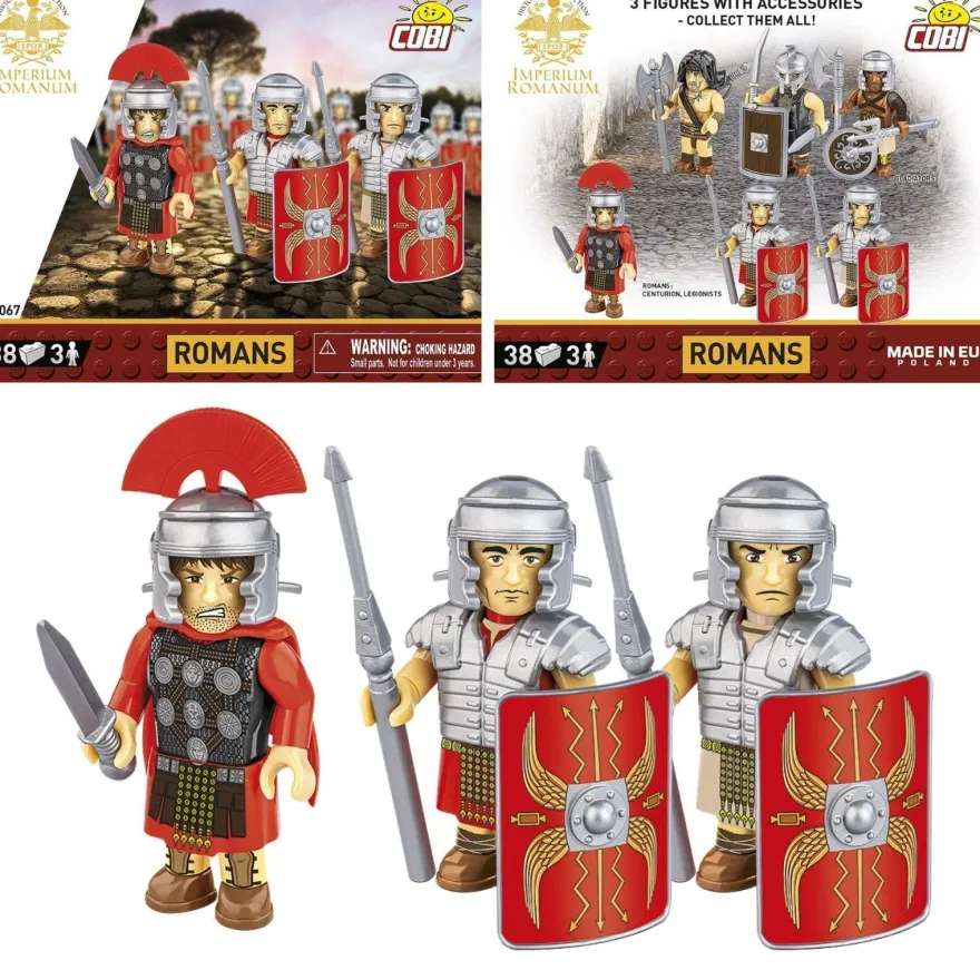 COBI 20067 Imperium Romanum Römer Klemmbaustein Figuren